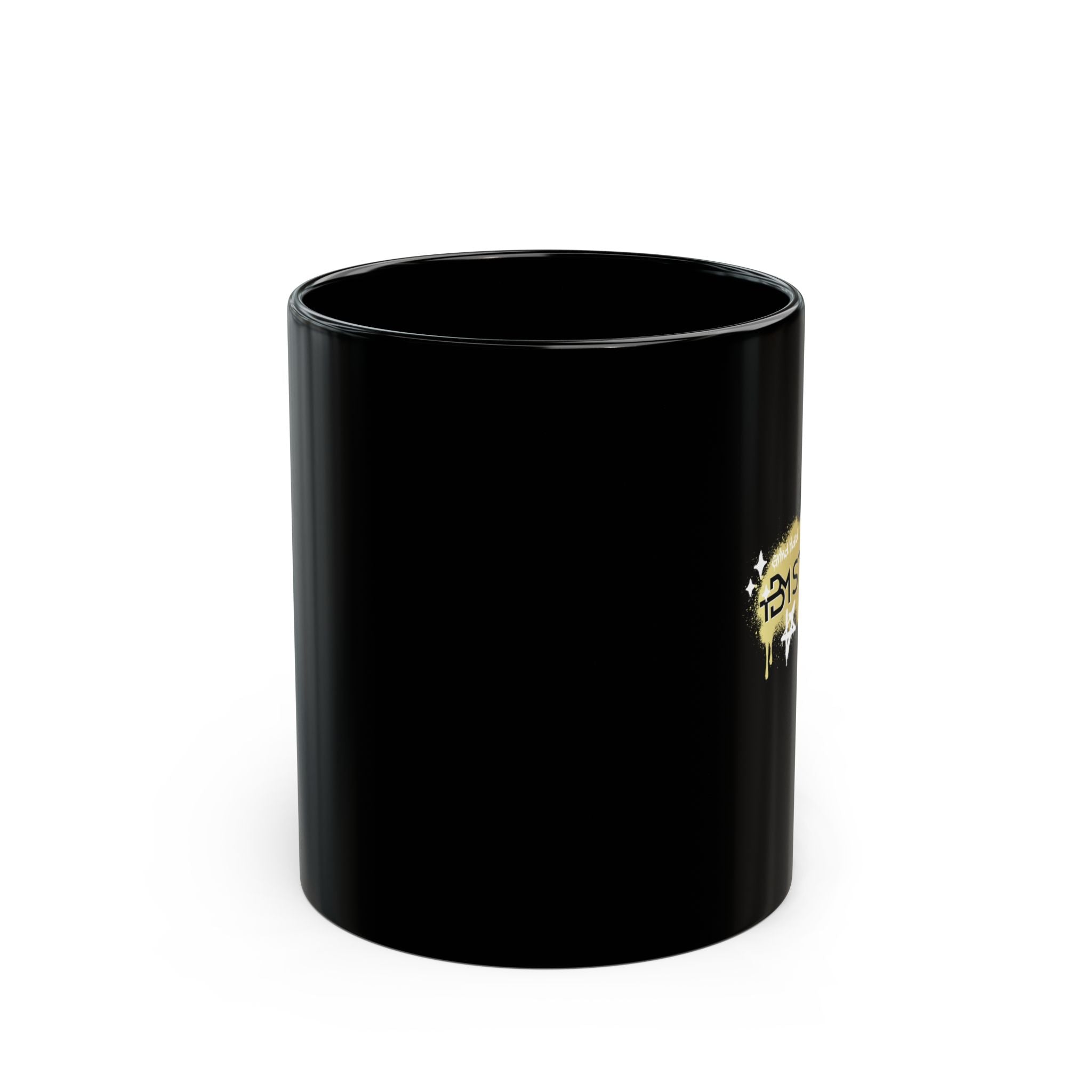 Mug - 11oz/15oz Black with TBM Store Golden Design